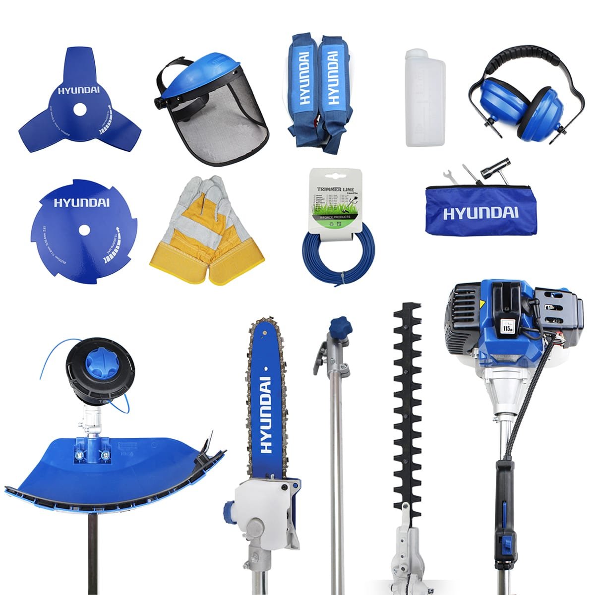 Hyundai 52cc 2-Stroke Garden Multi Tool - Image 3