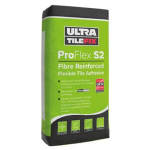 UltraTileFix ProFlex S2: Flexible Fibre Reinforced Tile Adhesive 20kg