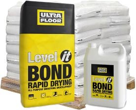 UltraFloor Level IT Bond - Pallet Offer (48x 20Kg bag & 4Ltr bottle)