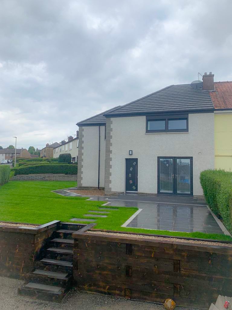 The garden after the project