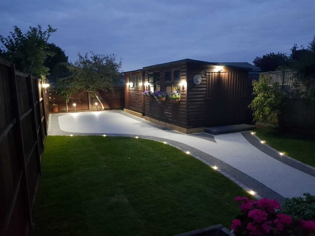 A DIY stylish paving alternative